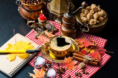 Siyah kahve sıcak içecek