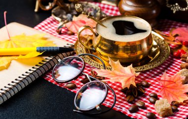 Siyah kahve sıcak içecek