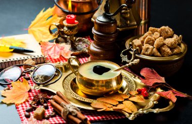 Siyah kahve sıcak içecek