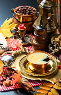 Siyah kahve sıcak içecek