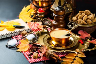 Siyah kahve sıcak içecek