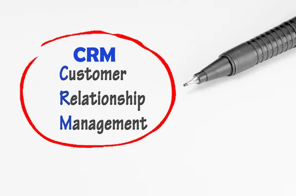 CRM - Concepto de negocio —  Fotos de Stock