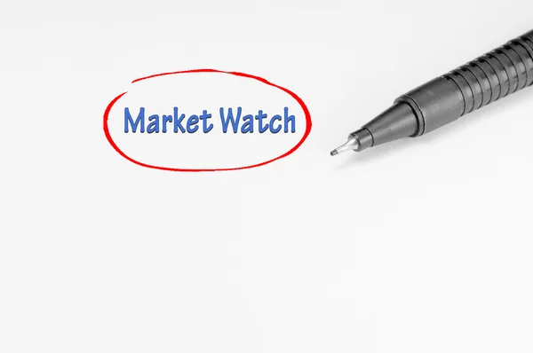 Market Watch - Business Concept — Stock Photo, Image