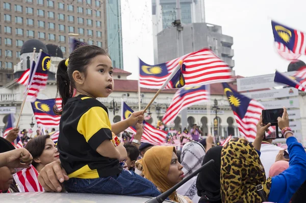 Malaysia Independence Day 57th — Stock Photo, Image