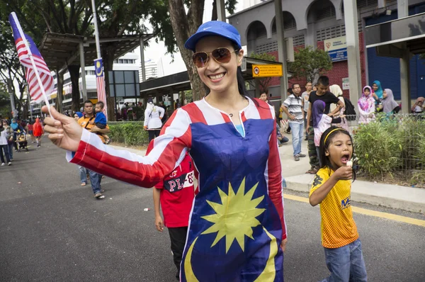 Malaysia Independence Day 57th — Stock Photo, Image