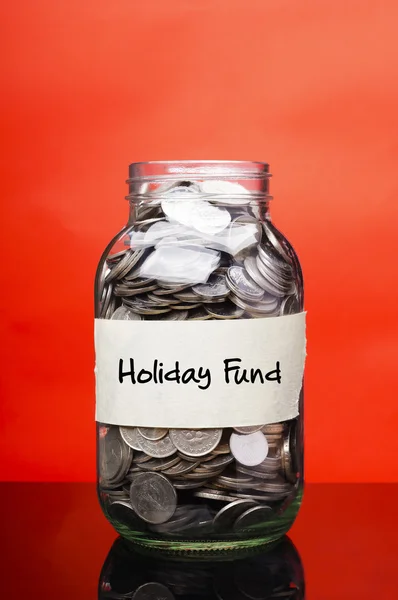 Holiday Fund - Financial Concept — Stock Photo, Image