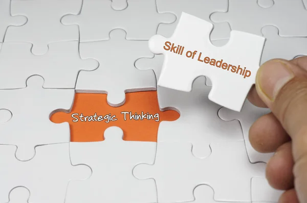 Strategic Thinking - Leadership Concept — Stock Photo, Image