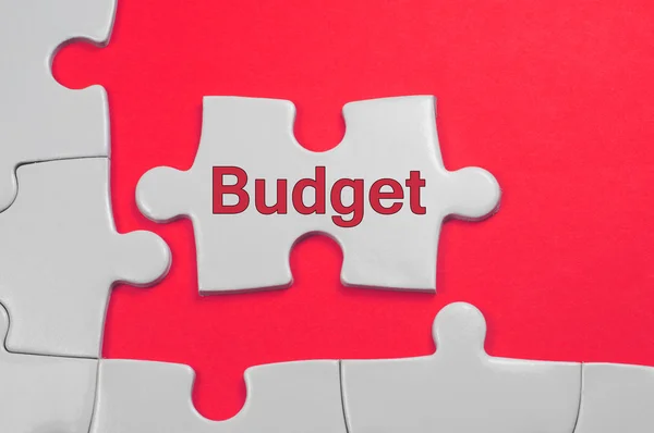 Κείμενο του προϋπολογισμού - επιχειρηματική ιδέα — Φωτογραφία Αρχείου