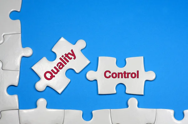 Quality Control Text - Business Concept — Stock Photo, Image