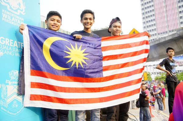 Malaysia Independence day 58th — Stock Photo, Image