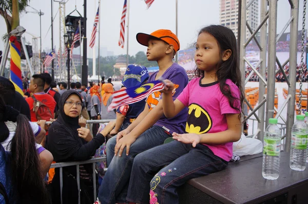 Malaysia Independence day 58th — Stock Photo, Image