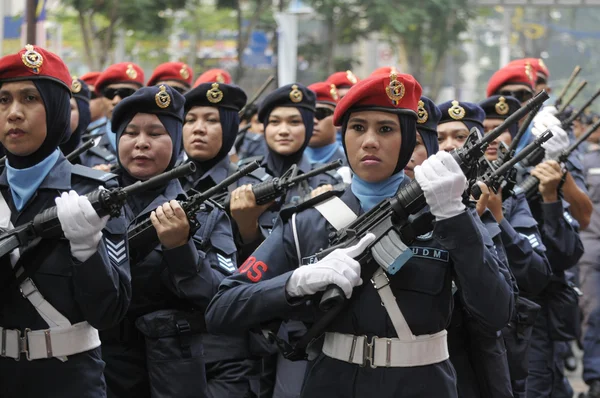 Malaysias Unabhängigkeitstag 58. — Stockfoto