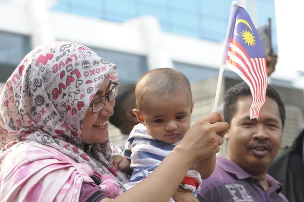 Malaysia Independence day 58th — Stock Photo, Image