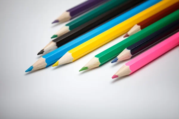 Detalhes lápis de cor — Fotografia de Stock