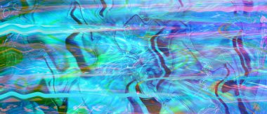 Sanatsal gürültü arızası soyut. Parazit gerçek dışı doku