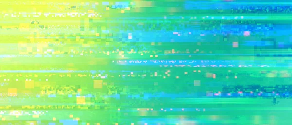 Pixelated crashed screen, signal lost, cyberspace or vr background