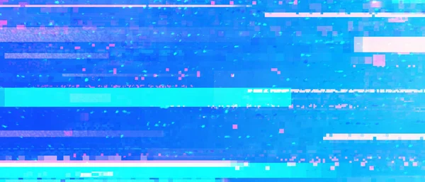 Funkelnde Signalübertragung Des Absturzhintergrunds Streaming Fehler Signal Verloren Gehackter Bildschirm — Stockfoto