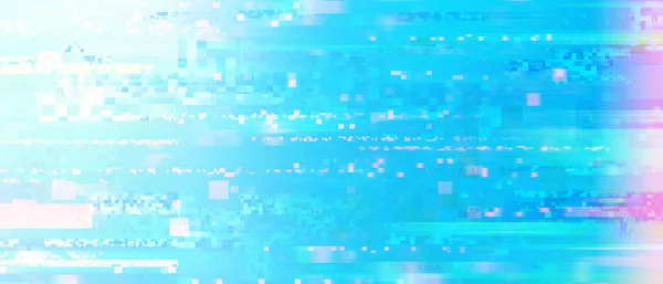 Data Streaming Background Pixelated Glitchy Signal Transmitting — Stock Photo, Image