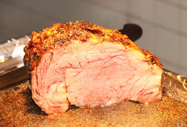 Hot Prime Rib — Stockfoto