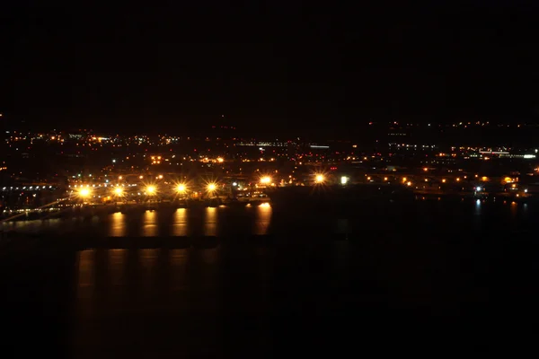 Puente nocturno — Foto de Stock