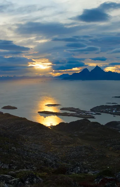 Belle vue Îles Lofoten en Norvège — Photo