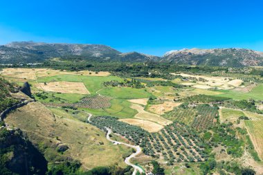 Andalusia yatay olarak görünümü
