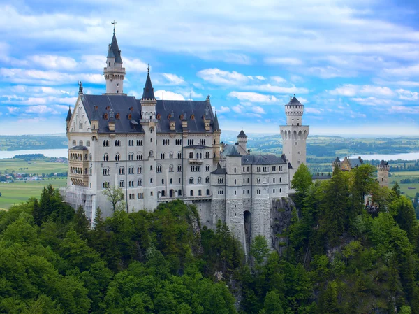 Castle neuschwanstein Bavyera Alpleri'nde