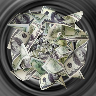 Dolar için huni sıkılır