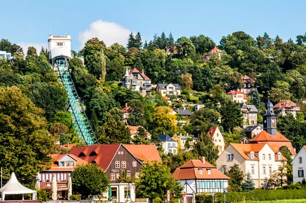 Funicular en Loschwitz — Foto de Stock