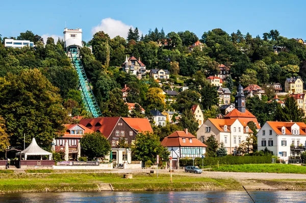 Funicular en Loschwitz — Foto de Stock