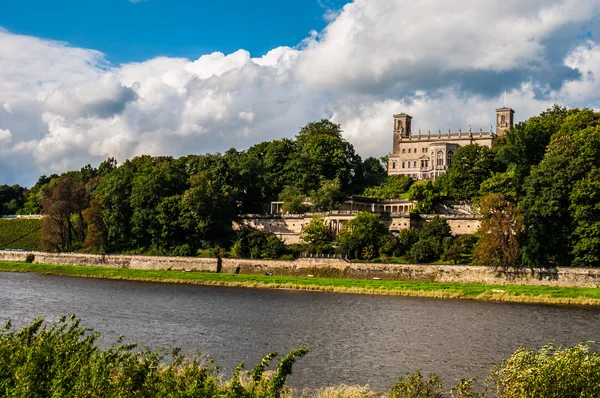 Palatul Albrechtsberg — Fotografie, imagine de stoc