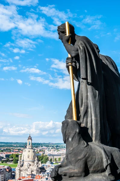 Dresden görünümü — Stok fotoğraf