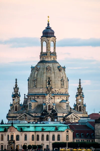 ドレスデンの聖母教会 — ストック写真