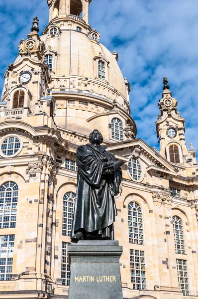 Dresden Frauenkirche — Stok fotoğraf