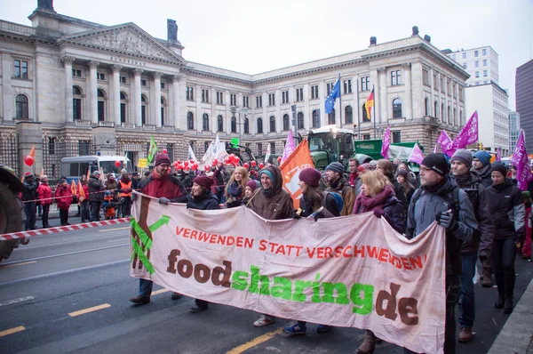 Demonstrációs "Wir haben es Agnes! — Stock Fotó