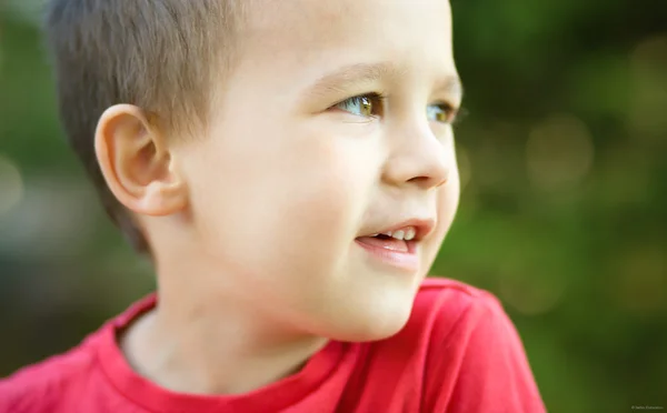 Portret van een schattig jongetje — Stockfoto