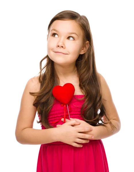 Portrait of a little girl — Stock Photo, Image