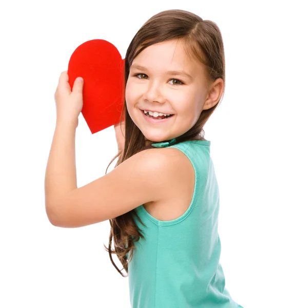 Portrait of a little girl — Stock Photo, Image