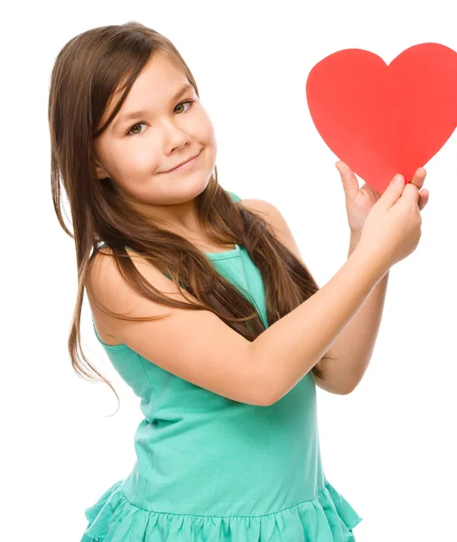 Portrait of a little girl — Stock Photo, Image