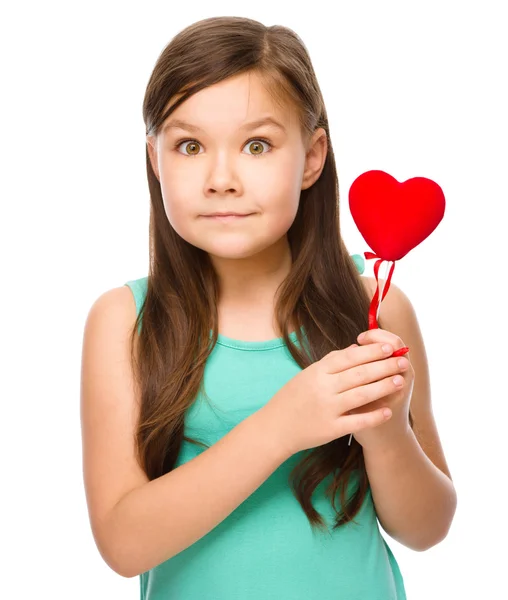 Portrait of a little girl — Stock Photo, Image