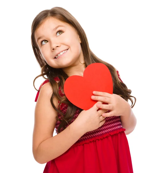 Portrait of a little girl — Stock Photo, Image