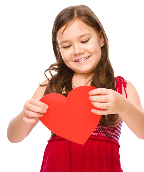 Portrait of a little girl — Stock Photo, Image