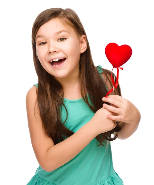 Portrait of a little girl — Stock Photo, Image