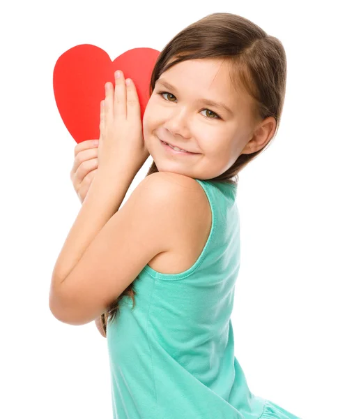 Portrait of a little girl — Stock Photo, Image