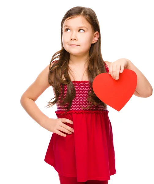 Portrait of a little girl — Stock Photo, Image