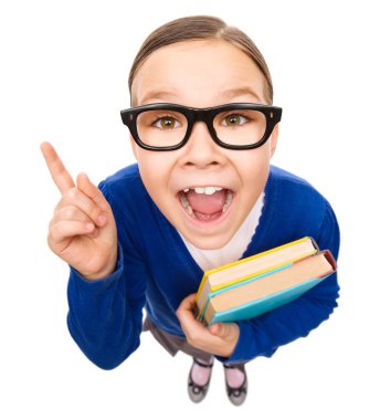 komik, küçük bir kızın portresi