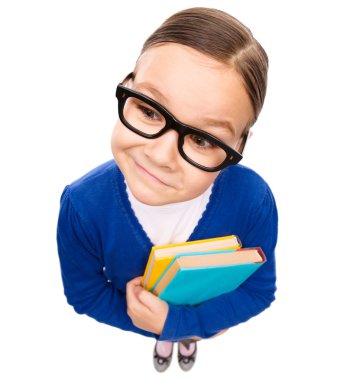 komik, küçük bir kızın portresi