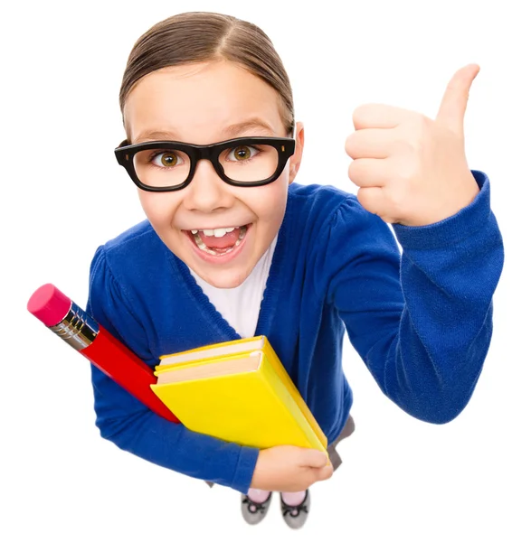 komik, küçük bir kızın portresi