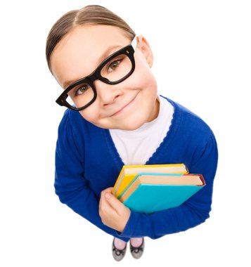 komik, küçük bir kızın portresi