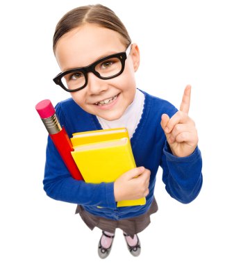 komik, küçük bir kızın portresi